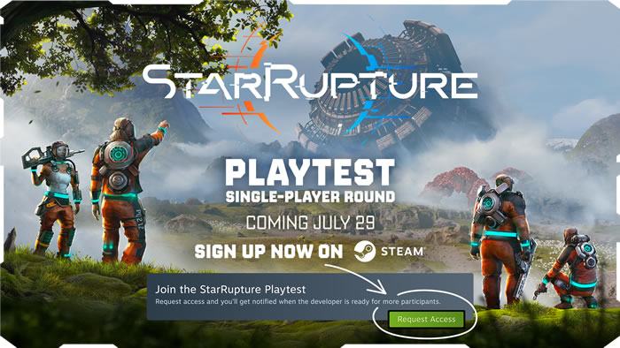 Green HellのCreepy Jarが開発を手がけるオープンワールドSci-Fi拠点建築サバイバル「StarRupture」のシングルプレイテストが発表、開幕は7月29日 « doope! 国内外のゲーム情報サイト 「StarRupture」