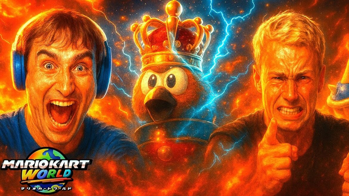 【２人実況】地獄の『サバイバルでラップ毎に交代しながら１位を取るまで終われないマリオカートワールド』