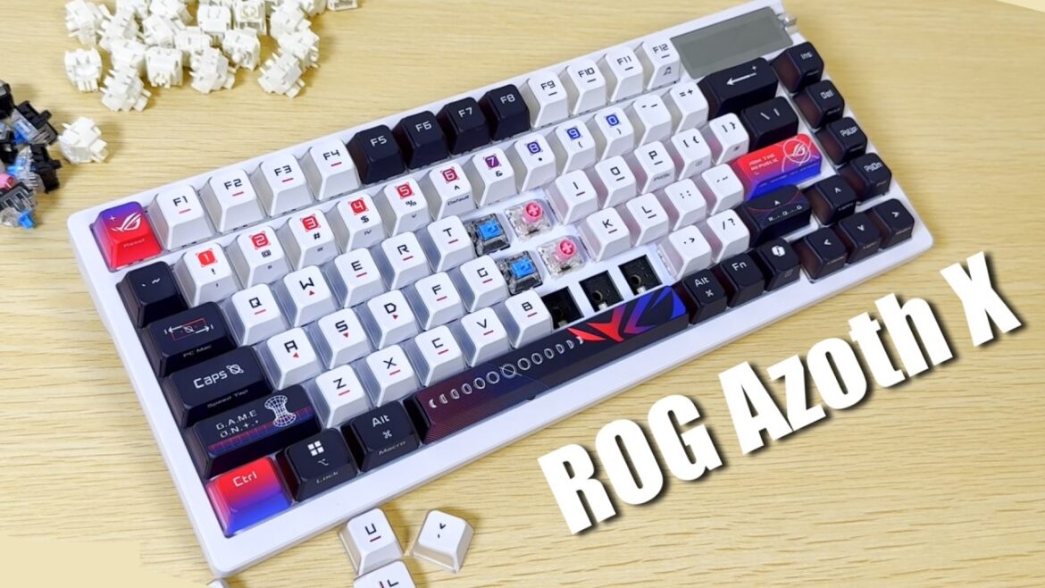 【ROG Azoth X】カスタマイズ自由自在の神ゲーミングキーボード見つけた！