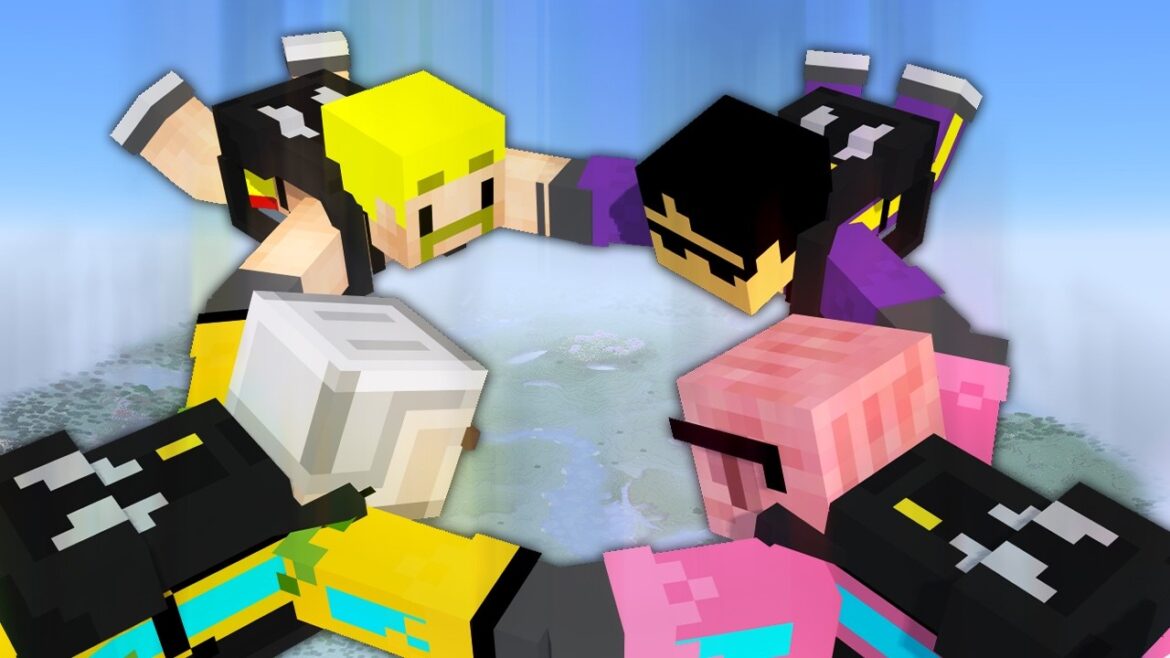 とびだせ!スカイダイビング選手権【マイクラ】 とびだせ!スカイダイビング選手権【マイクラ】