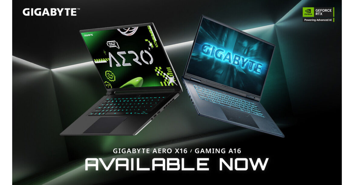 GIGABYTEがAI PCを発表、GIGABYTE AERO X16とGIGABYTE GAMING A16を正式発売