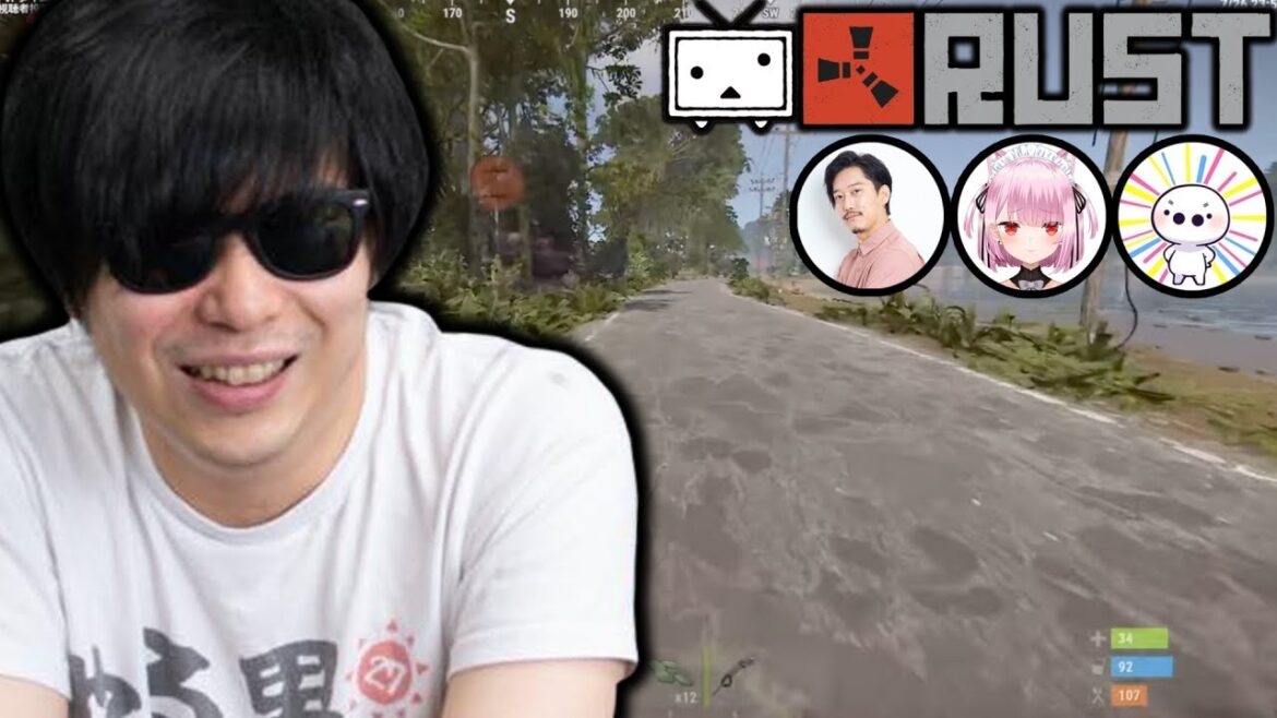 最終日 ガチで全員〇す漢のニコニコ老人RUST  もこう視点【RUST】布団ちゃん、たいじ、みけねこ