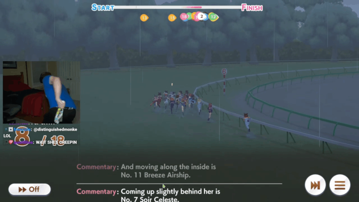 『ウマ娘』なんと“自分にムチ”を入れて応援する海外トレーナーが爆誕_001