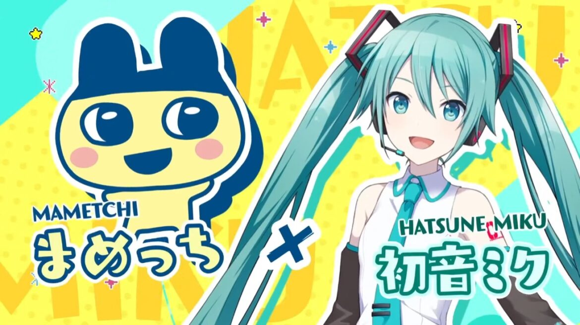 『プロジェクトセカイ』が「たまごっち」とコラボ。9月下旬からイベント開催、「まめっち×初音ミク」を含むコラボキャラが登場_001