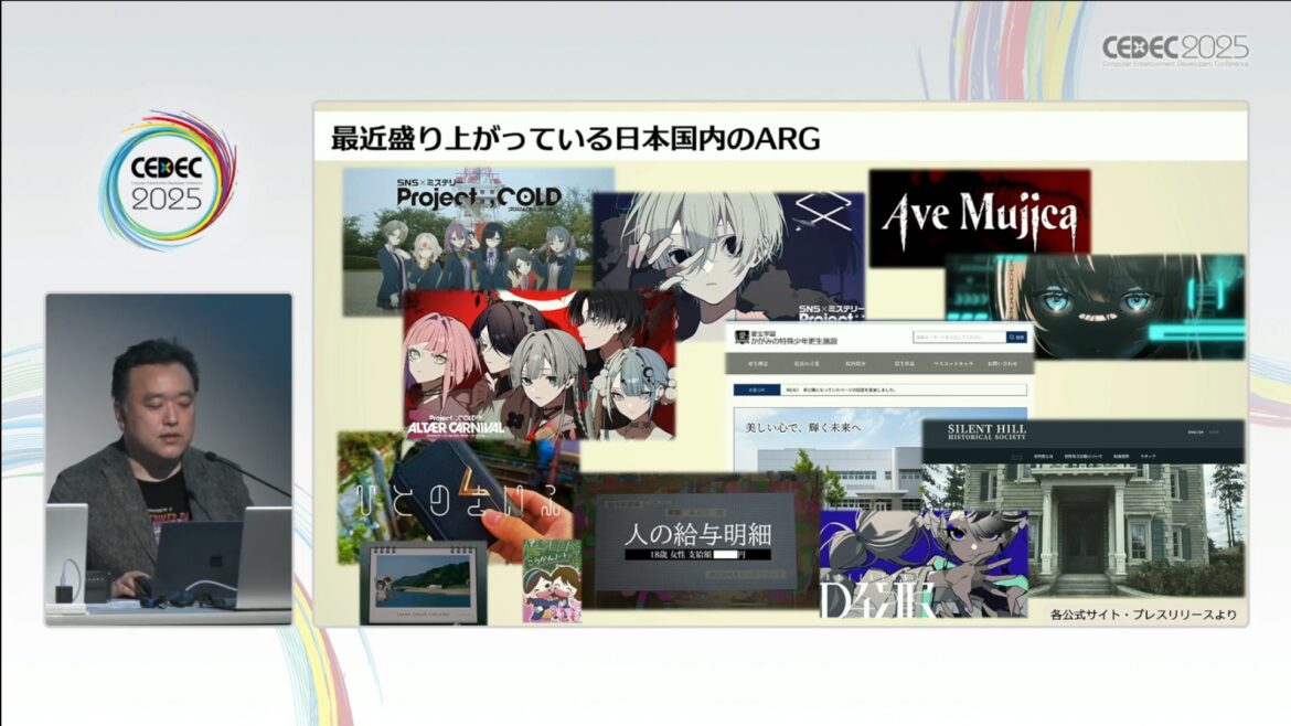 日常を侵食するゲーム「ARG」ってどうやって作るの?人と日常空間の間にフィクションを割り込ませる表現技法【CEDEC2025】 article-thumbnail-250724g