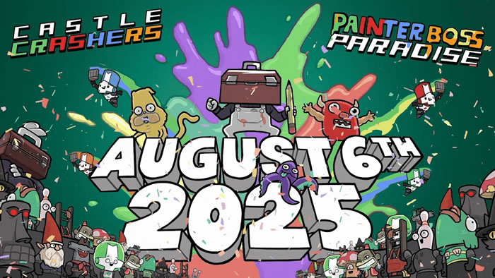 「Castle Crashers: Painter Boss Paradise」