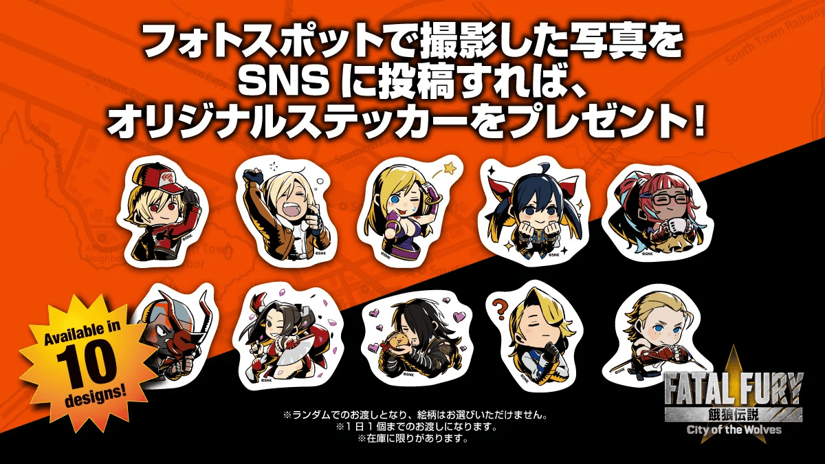 Evo 2025 撮影 SNS投稿 オリジナルステッカー