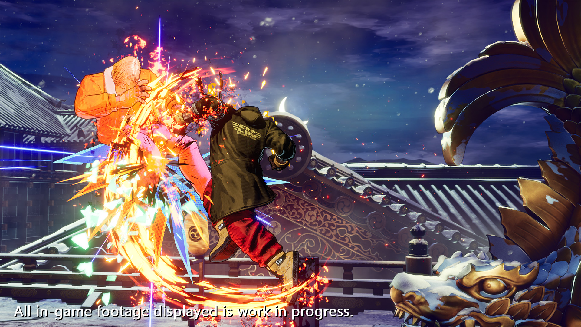 『餓狼伝説 City of the Wolves』、『ストリートファイター』から参戦する「ケン」のゲームプレイ映像が公開、夏配信_004