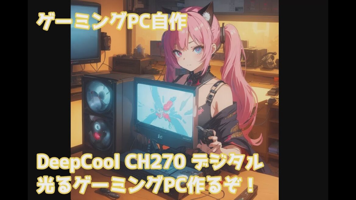 ［自作PC］DEEPCOOL CH270 DIGITALでサブゲーミングPC（コスパ重視）作るぞー！ 自作歴２５年おじさん