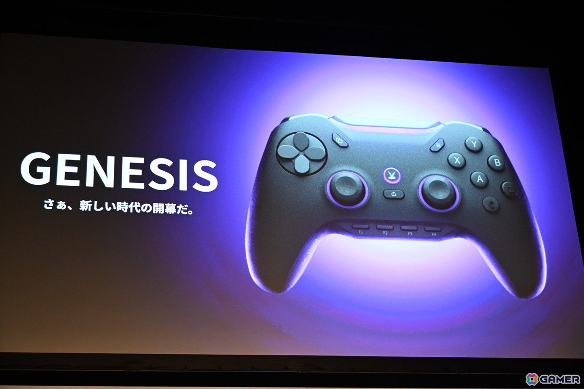 k4senさんがコントローラー「GENESIS」を語りまくる場面も！複数の新デバイスや事業などが発表された「AndGAMERメディアデイ」をレポートの画像
