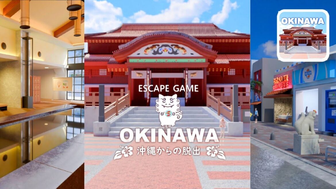 脱出ゲーム OKINAWA -沖縄- 南国の楽園からの脱出【LIB】 ( 攻略 /Walkthrough / 脫出)