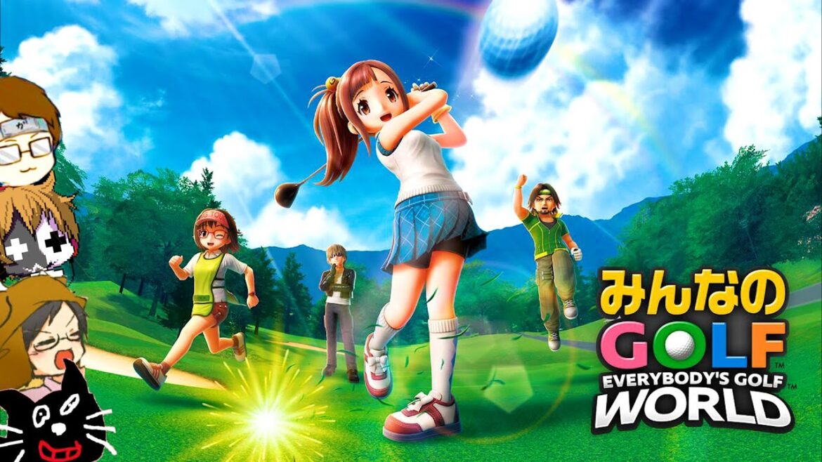 【4人実況】まだ発売されていないやりたい放題のみんゴル最新作『 みんなのGOLF WORLD 』