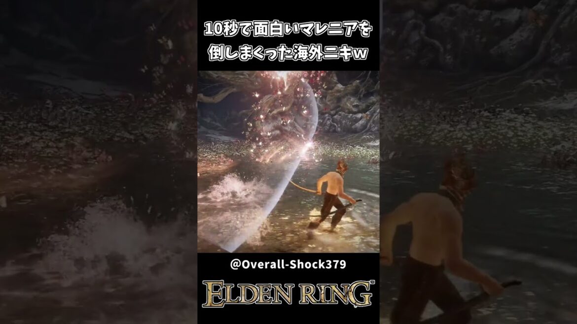 10秒で面白いエルデンリング マレニアを倒しまくった海外ニキｗｗ【ELDEN RING】