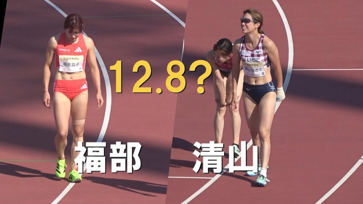 予選 女子100mH 福井ナイトゲームズ陸上 ANG2025 Athlete Night Games