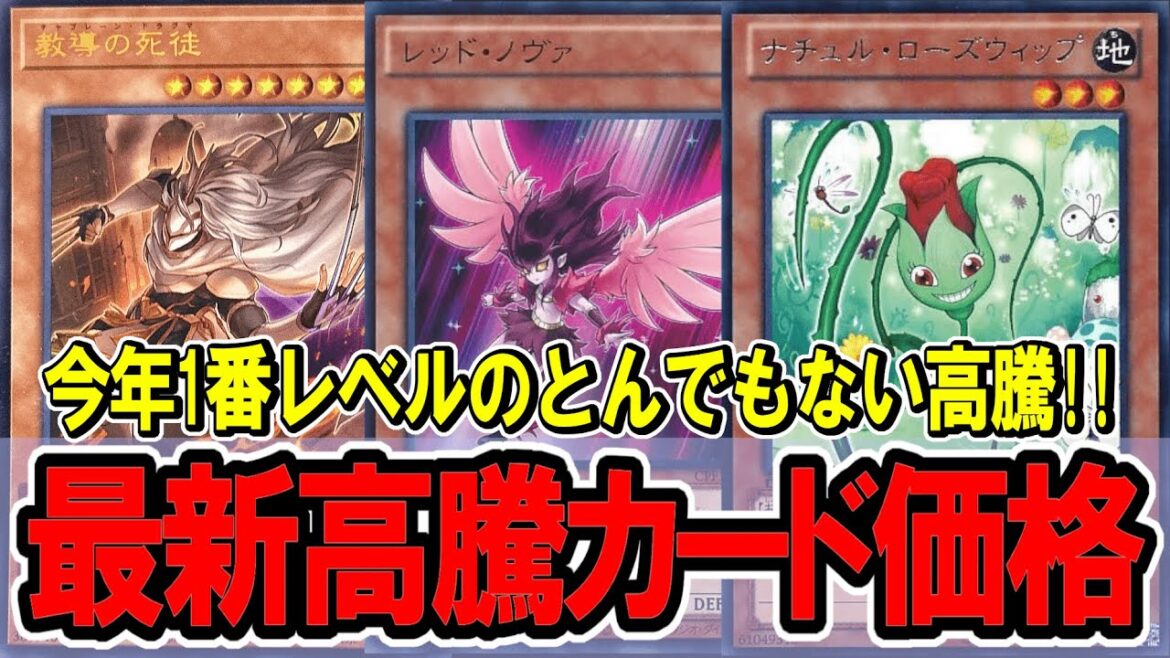 【遊戯王】今年1番レベルの大高騰！「キラーチューンキュー」でチューナーが注目！最新高騰カード価格情報！キラーチューン/Vジャンプ