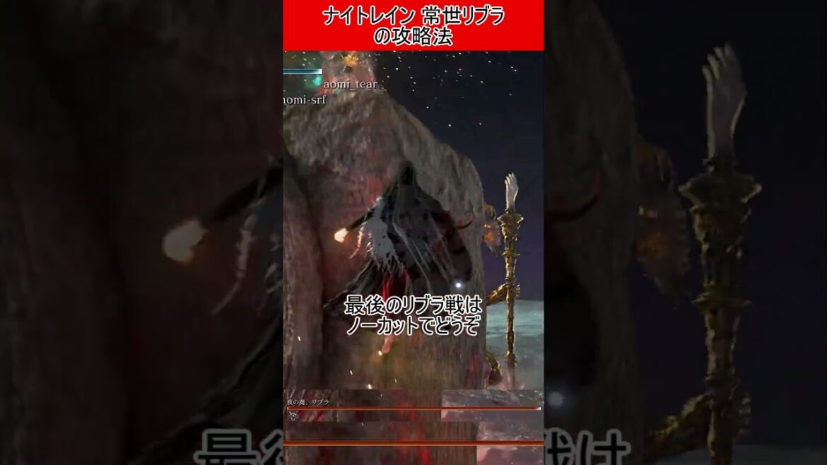 ナイトレイン　常世リブラ攻略 #エルデンリング
