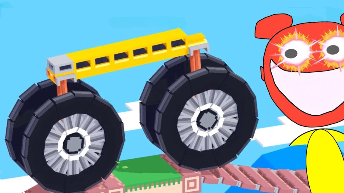 ありえない車を運転する激ムズゲームの神になった。【 Drive Mad 】