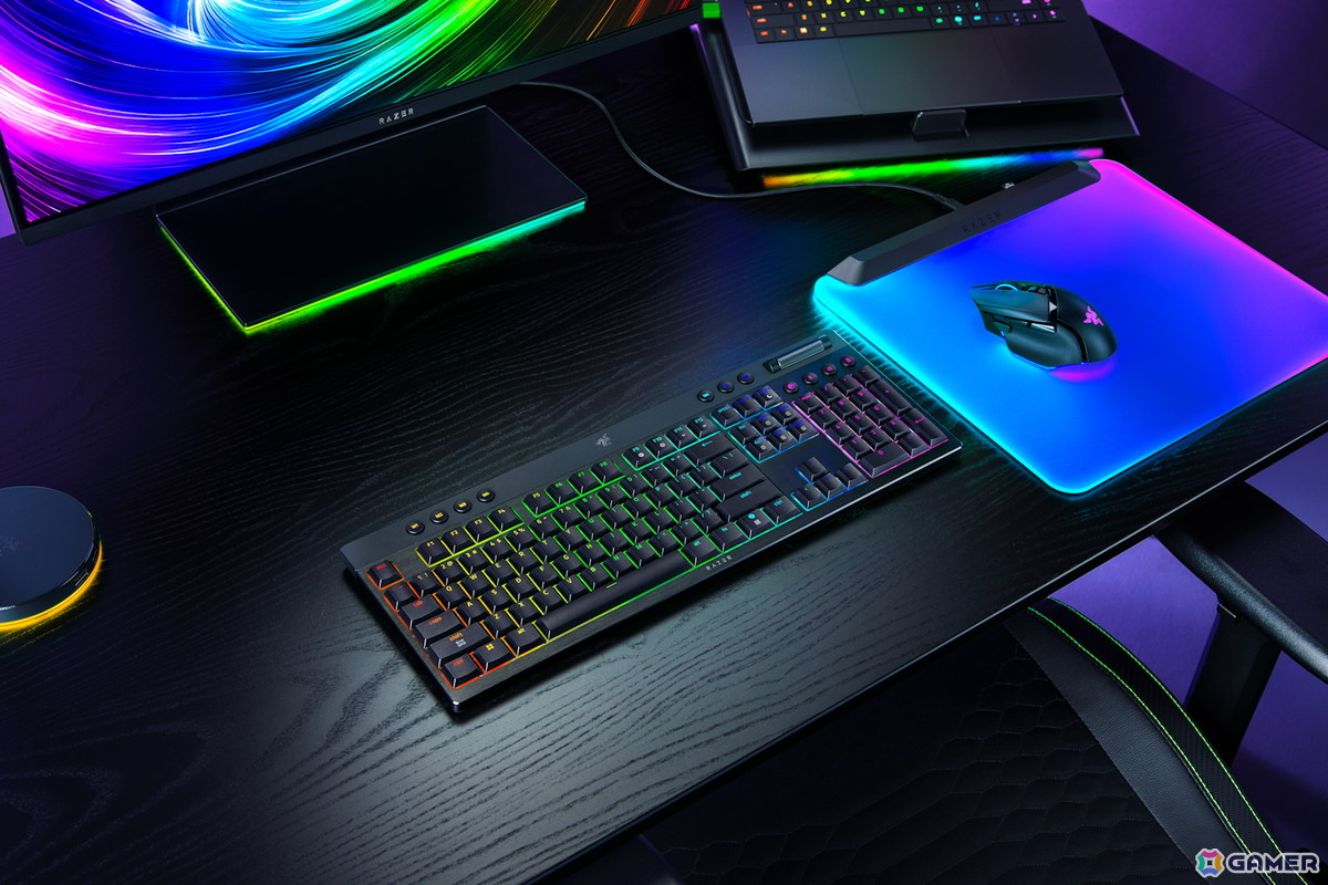 Razer、史上最多機能を搭載したロープロファイル・ゲーミングキーボード「BlackWidow V4 Low-Profile」シリーズを9月5日に発売！の画像
