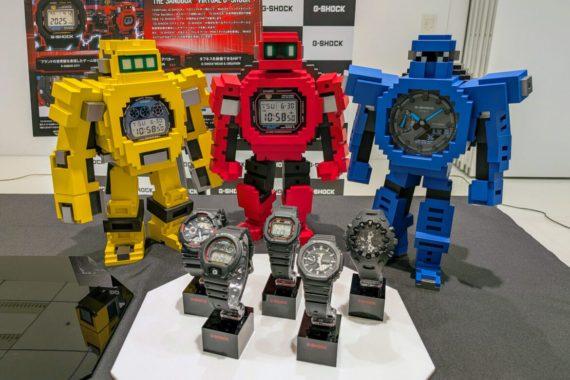 G-SHOCK、ゲームになる　メタバース「The Sandbox」とコラボ - Impress Watch