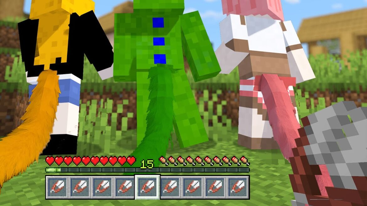 しっぽを盗られたら死ぬマインクラフト