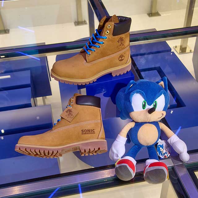【Timberland x ソニック・ザ・ヘッジホッグ】ユニセックス6インチプレミアムウォータープルーフブーツ