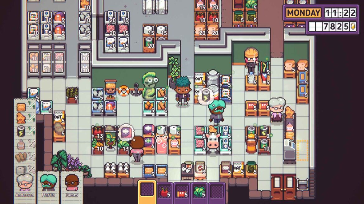 スーパー経営ライフシム『Discounty: ドタバタスーパー物語』さっそく好評集める。儲けすぎたら嫌われる、人間味あふれる港町でお店を切り盛り - AUTOMATON