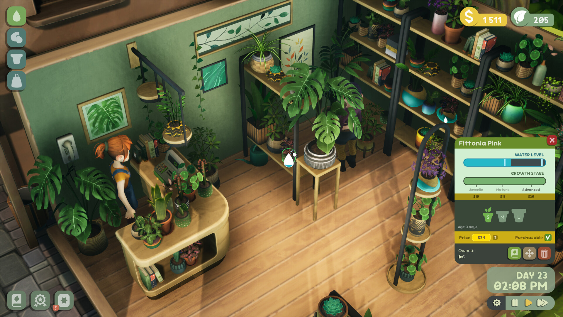 植物を育て販売する園芸ショップ経営ゲーム『Leafy Corner』が発表。緑に包まれた癒しの空間でショップ経営_001