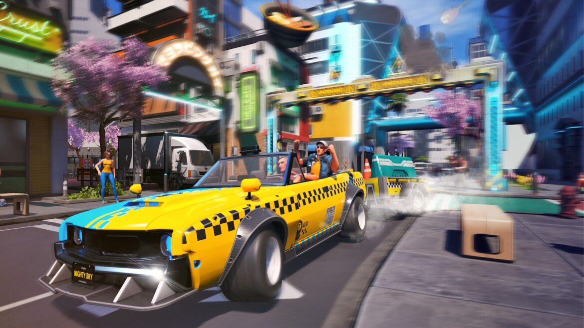 タクシーゲーム『Taxi Chaos 2』発表。「AIタクシーボット」で溢れかえる街を爆走、『クレイジータクシー』風ゲームに続編来る - AUTOMATON