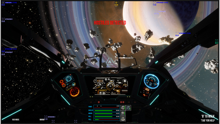 没入感と緊張感あふれるSF宇宙シム『GCS: Salvage Rat』配信! 自動生成・パーマデスな一期一会の宇宙で資源採掘や廃船探索冒険へ