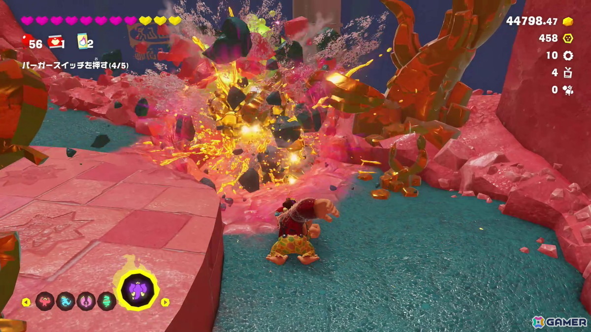 「ドンキーコング バナンザ」レビュー:“破壊”のおもしろさを追求した、アクションゲームの可能性を広げる実験作の画像