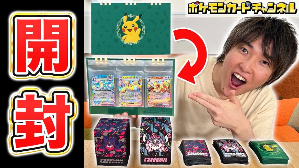 【ポケカ新商品】ピカチュウの新グッズ&メガゲンガーとメガディアンシーも!発売前に実物を開封してみた!【ポケモンカード】 【ポケカ新商品】ピカチュウの新グッズ&メガゲンガーとメガディアンシーも!発売前に実物を開封してみた!【ポケモンカード】