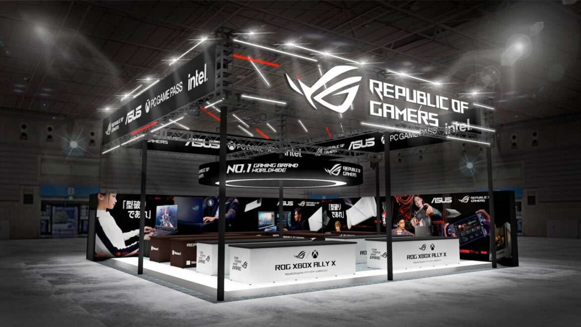ASUS JAPANがTGSに「ROG Xbox Ally」を出展【TGS2025】：日経クロストレンド
