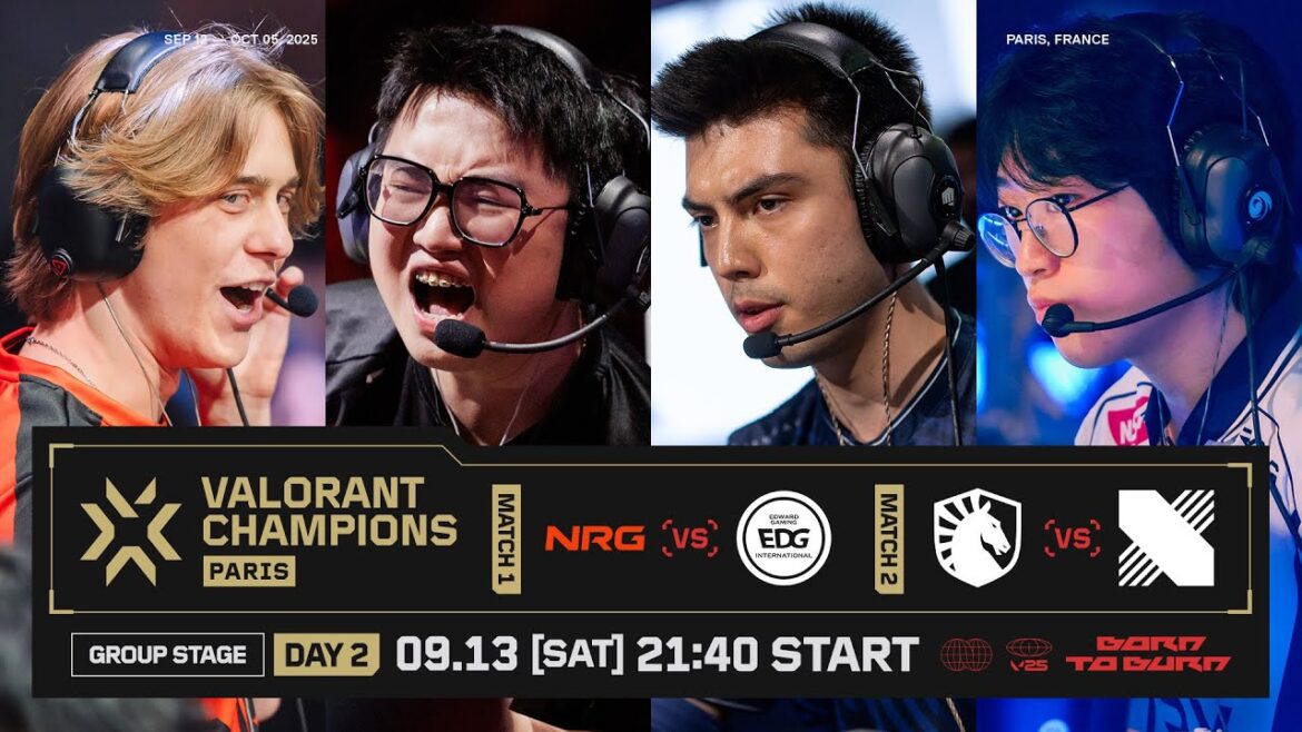 VALORANT Champions Paris — Group Stage Day 2