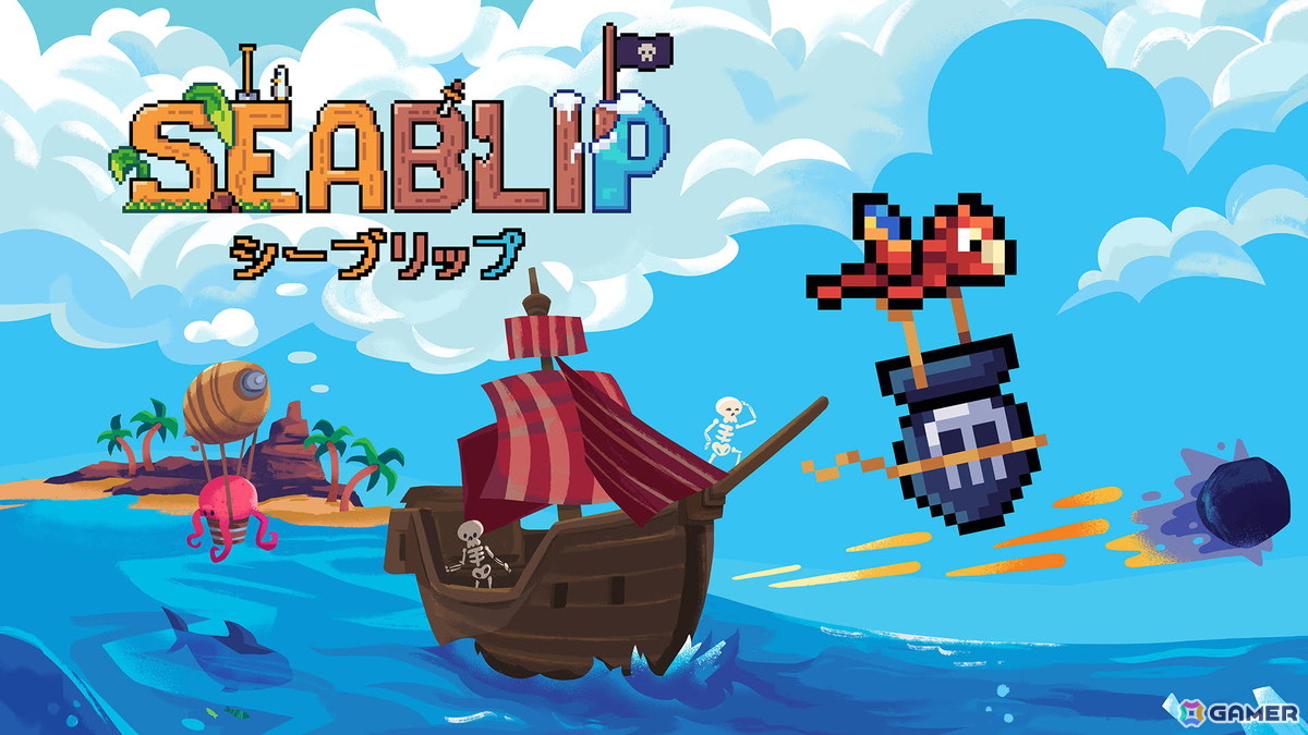 ドット絵海賊RPG「Seablip」Steam日本語対応版が東京ゲームショウ2025に出展！正式リリースに向けて開発中の画像