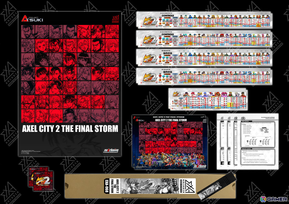 対戦格闘ゲーム「AXEL CITY 2 THE FINAL STORM」のロケテストがタイトー秋葉原Hey、ゲームセンターコーハツで開始！の画像