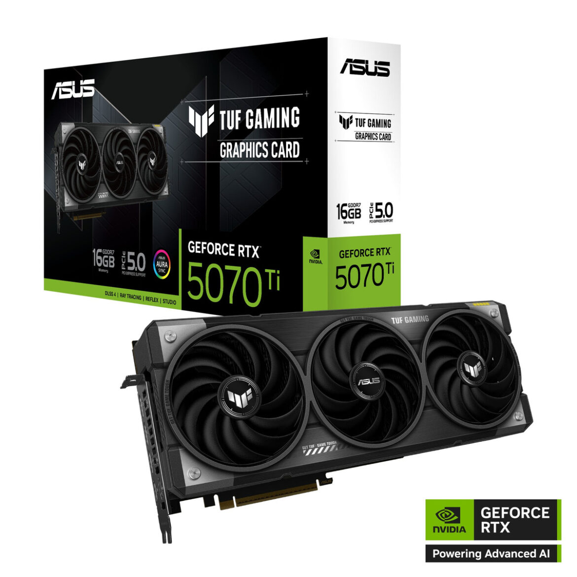 ASCII.jp：ASUS RTX 5070 Tiビデオカード「TUF-RTX5070TI-16G-GAMING」発表