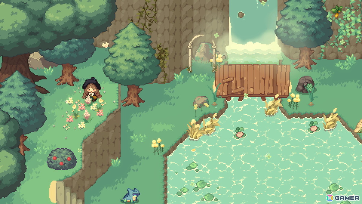 童話のようにあたたかいファンタジーADV「Little Witch in the Woods」の正式版がSteamでリリース！新エリアや生活コンテンツも追加の画像