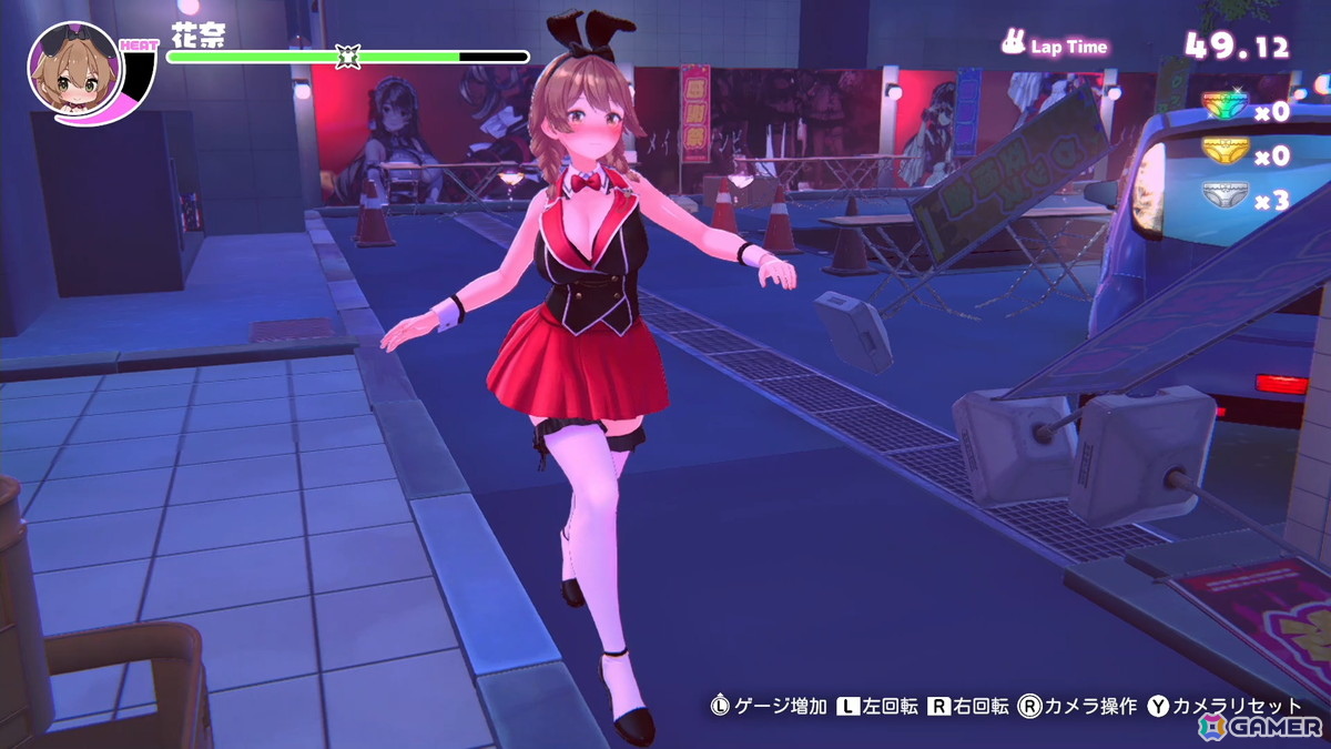 「バニーガーデン」のスピンオフタイトルとなる千鳥足アクションゲーム「へべれけ ばにーがーでん」がSwitch/Steamで10月9日に配信！の画像