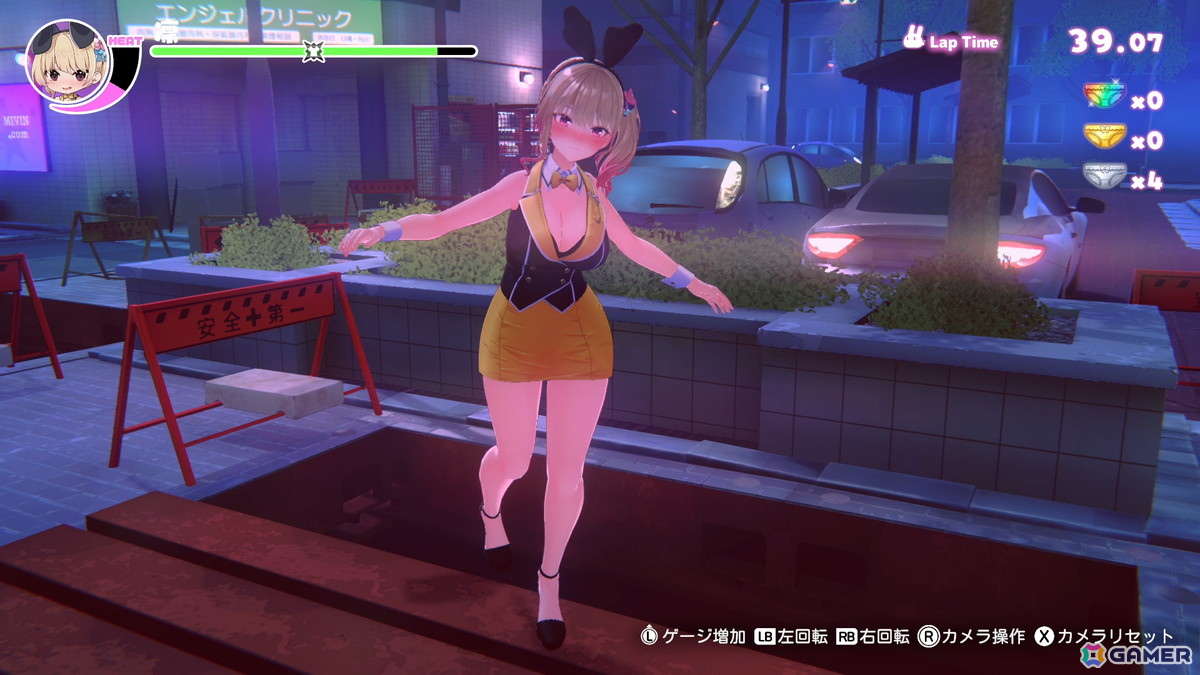 「バニーガーデン」のスピンオフタイトルとなる千鳥足アクションゲーム「へべれけ ばにーがーでん」がSwitch/Steamで10月9日に配信！の画像