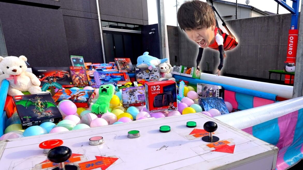 人間クレーンゲームでSwitch2を狙え！