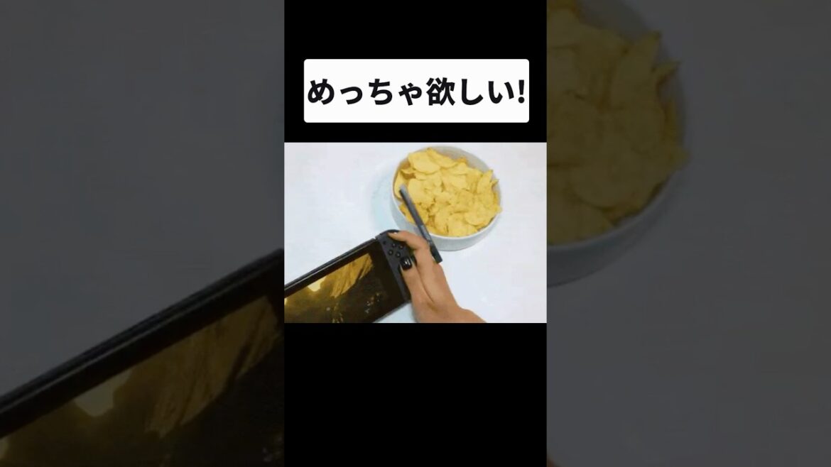 ゲームしながらスナック菓子を食べれるやつ