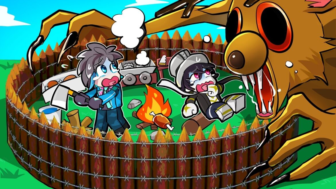 最強のセキュリティ基地を作って99日間生き残るロブロックス【ロブロックス/ROBLOX】