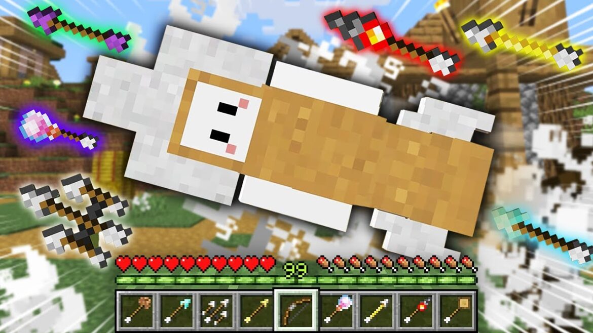 ヤバすぎる能力の『最強の矢』を作れる世界でサバイバル【マインクラフト】