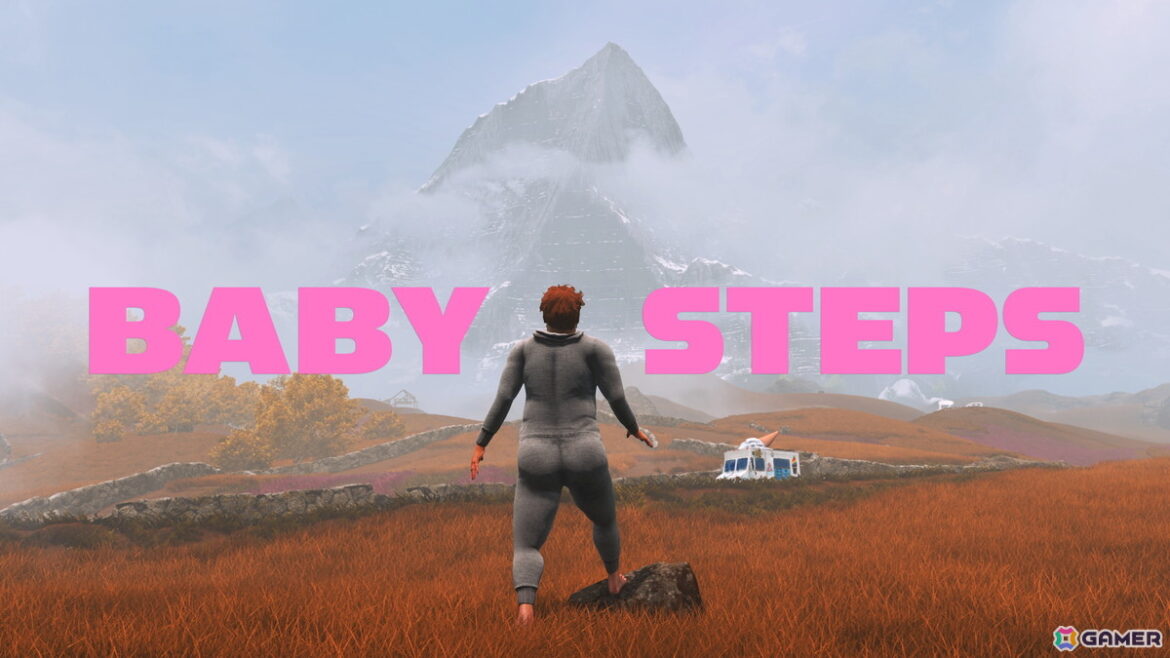 「壺おじ」などのBennett Foddyによる無職のおじさんを操るウォーキングシミュレーター「Baby Steps」PS5/Steam版が配信！の画像