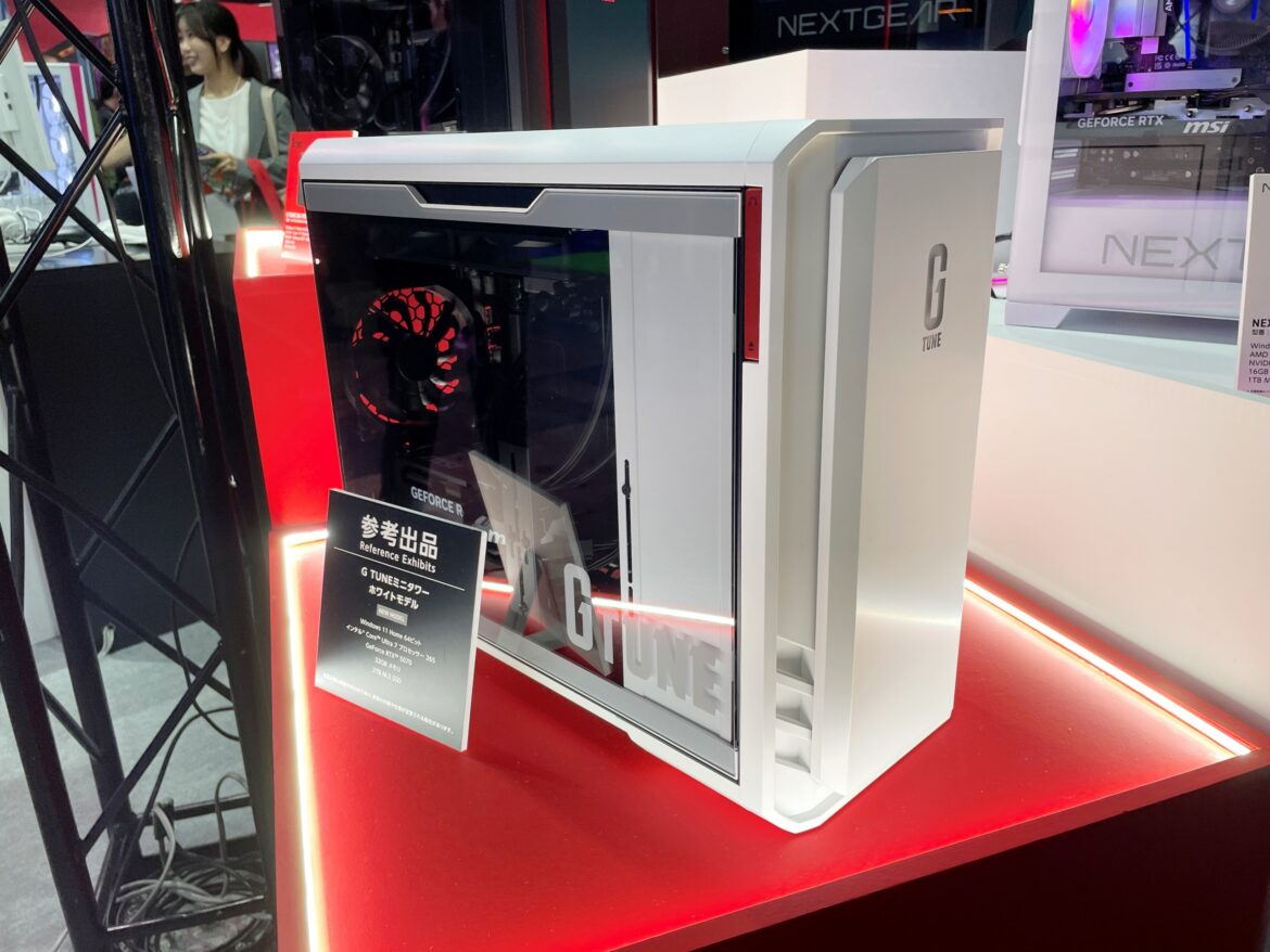 マウス、白いミニタワー「G TUNE」など最新ゲーミングPCモデルを展示【TGS2025】 – GAME Watch マウス、白いミニタワー「G TUNE」など最新ゲーミングPCモデルを展示【TGS2025】 - GAME Watch
