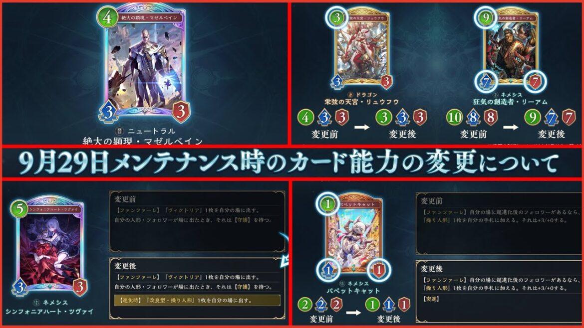 【緊急】シャドバビヨンド初能力調整きたぁぁぁぁぁぁぁぁぁぁぁぁぁぁぁぁ！！！！！！！！【Shadowverse: Worlds Beyond】