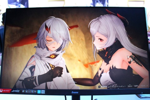 主人公(男女から筆者は女性を選択)が左、ベレニカが右