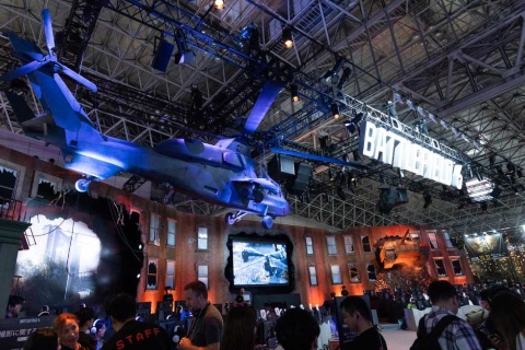 TGS2025の「Battlefield 6」のブース