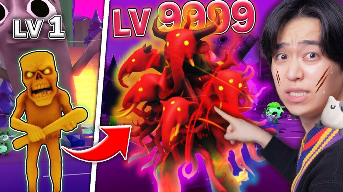 新しいゾンビAIモンスターを進化させてみた結果...【ロブロックス / ROBLOX】