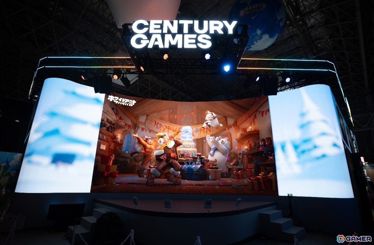 「ホワサバ」「キングショット」を出展中のCentury GamesによるTGS2025ブースレポートが到着！幕張メッセまでの道中も楽しめるさまざまな展示・イベントを展開の画像